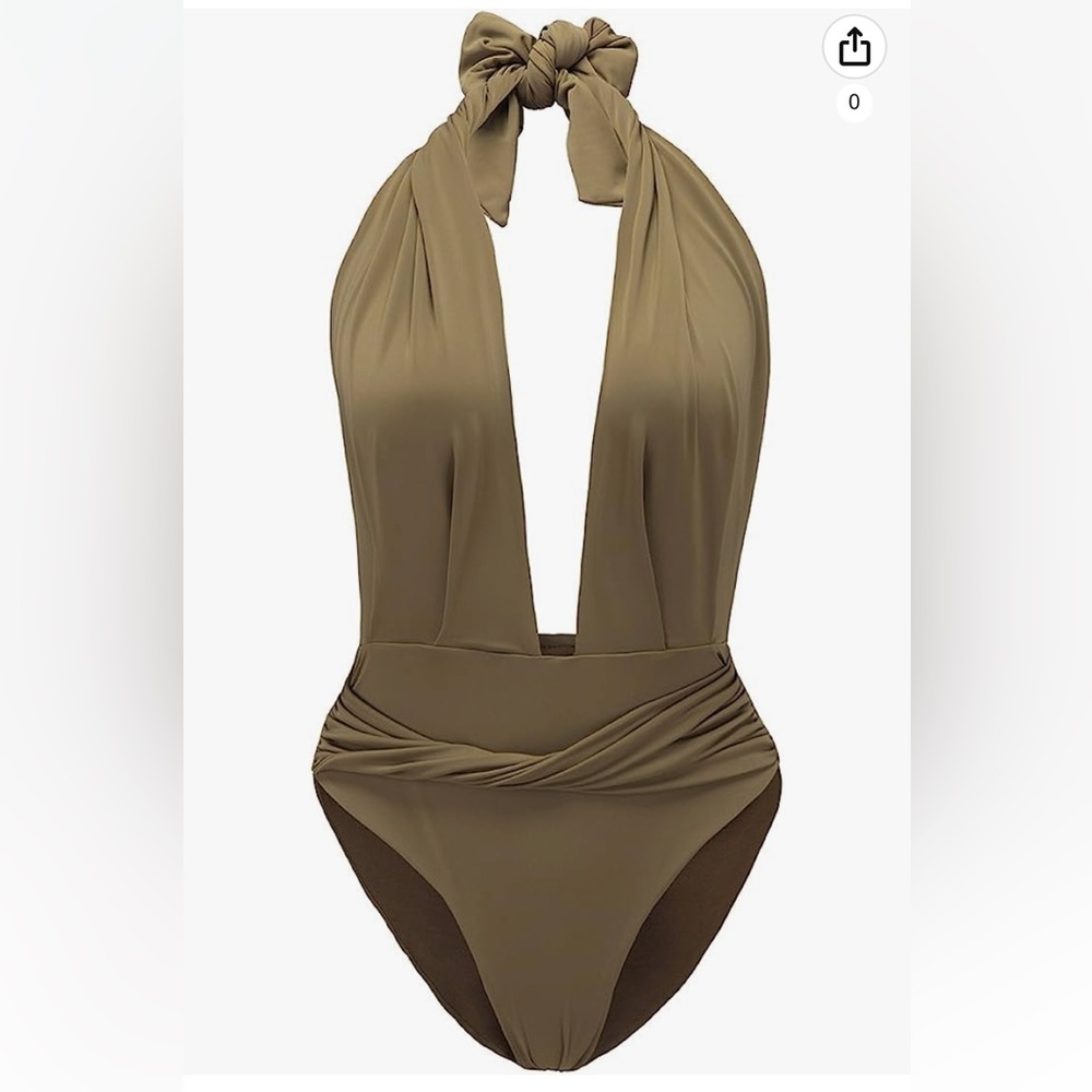 Halter One-piece Swimsuit